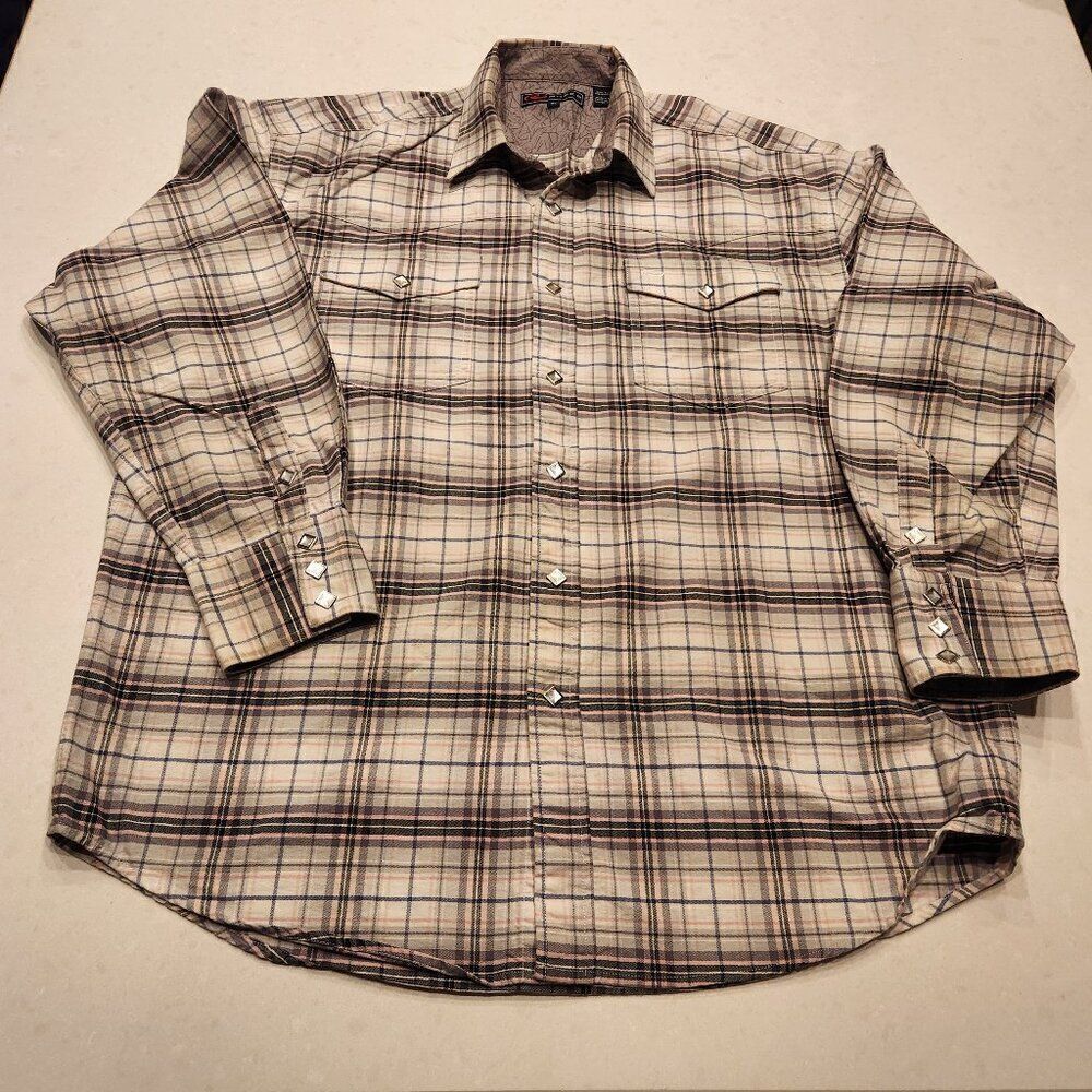Roper mens pearl snap shirt. Size XL